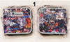Tokidoki Midnight Metropolis - Small Zip Around Wallet