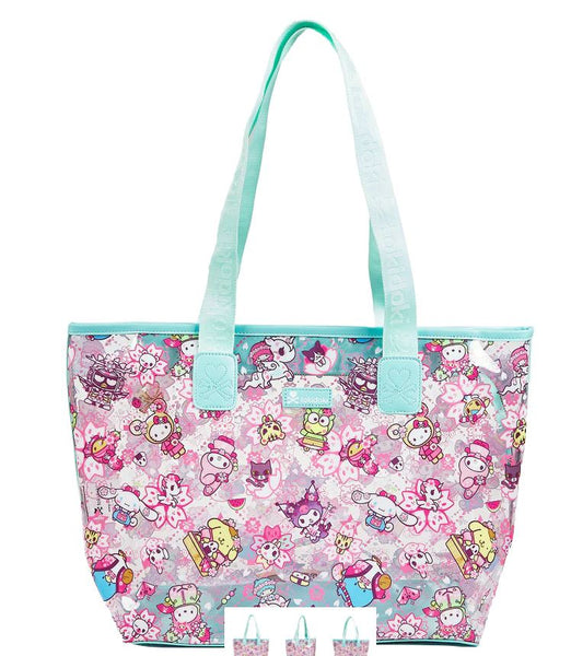 Tokidoki x Hello Kitty and Friends - Sakura Festival - Clear Zip Tote