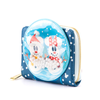 Loungefly - Disney Snowman Mickey Minnie Snow Globe Zip Around Wallet