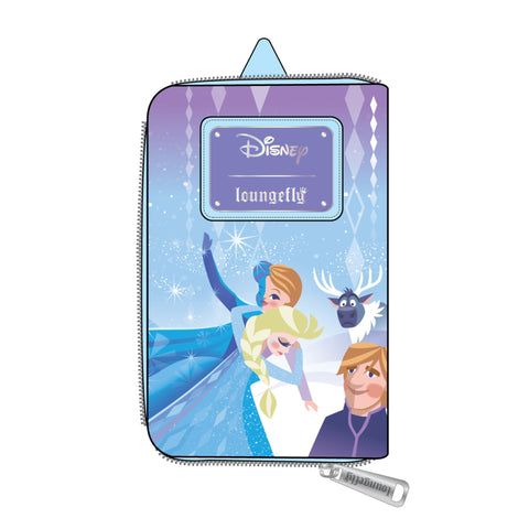 Loungefly - Disney - Frozen Princess Castle Zip Around Wallet