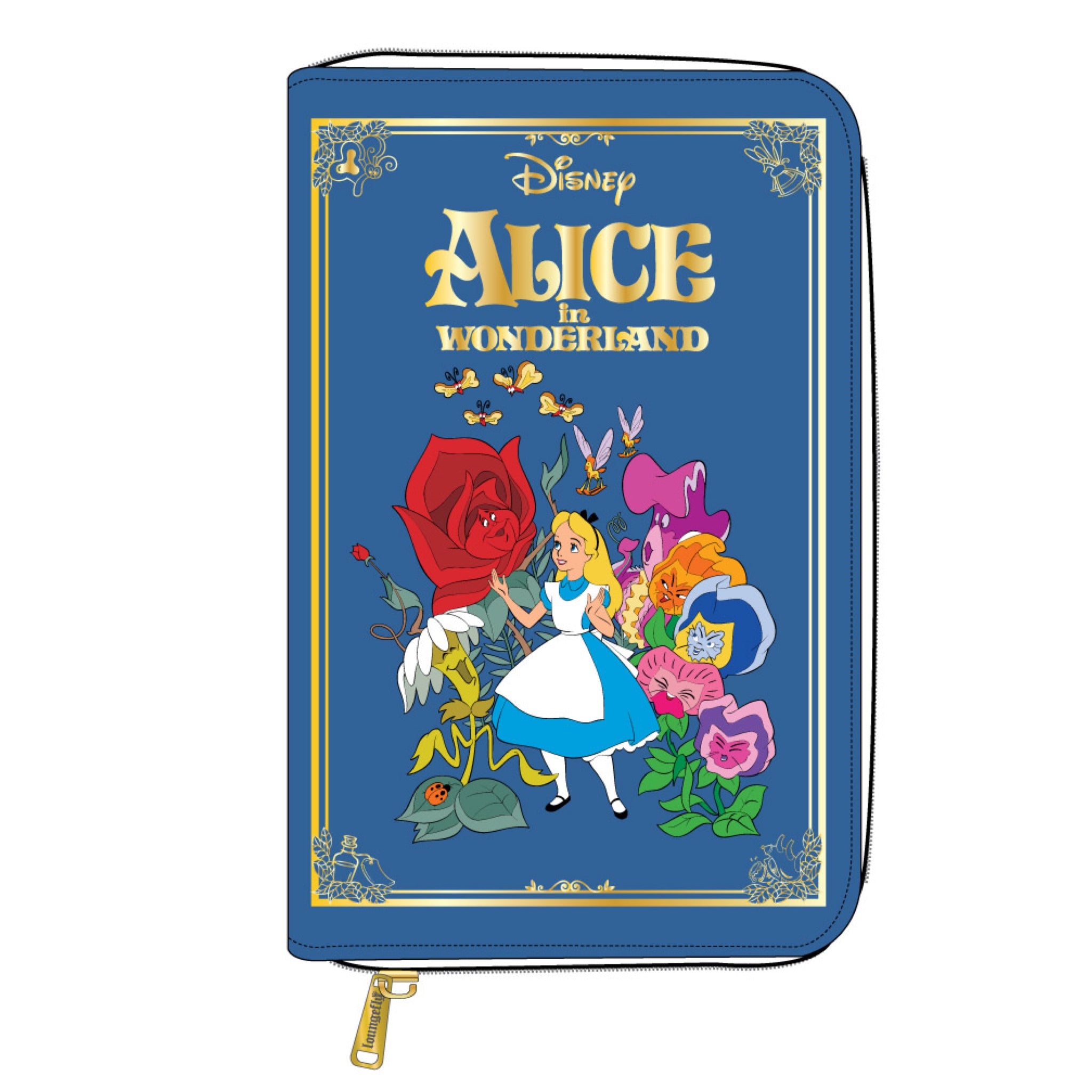 Loungefly - Disney - Alice in Wonderland Classic Book Zip Around Walle –  Blashful