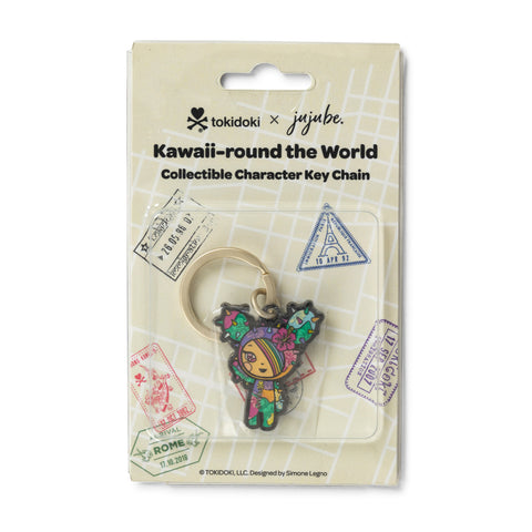 Ju-Ju-Be x Tokidoki - Kawaii Round the World - Zipper Pull Keychain