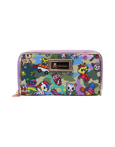 Tokidoki Camo Kawaii - Long Wallet