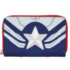 Loungefly - Disney - Marvel Falcon Captain America Cosplay Zip Around Wallet