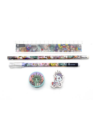 Tokidoki NYC - Pencil Case Set