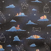Loungefly - Disney Classic Clouds AOP Zip Around Wallet