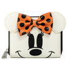 Loungefly - Disney Ghost Minnie Glow In The Dark Zip Around Wallet
