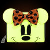 Loungefly - Disney Ghost Minnie Glow In The Dark Zip Around Wallet