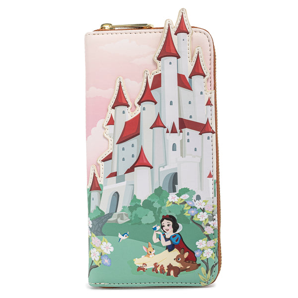 Loungefly - Disney Snow White Castle Scene Zip Around Wallet