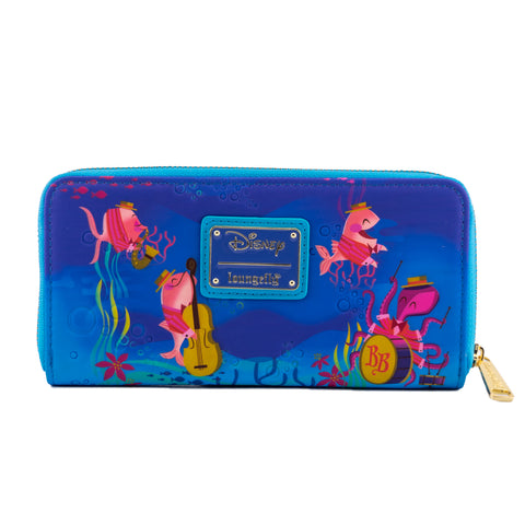 Loungefly - Disney Bedknobs and Broomsticks Underwater Zip Around Wallet