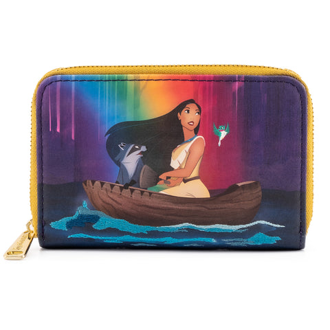 Loungefly - Disney Pocahontas Just Around the River Bend Zip Around Wallet