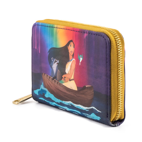 Loungefly - Disney Pocahontas Just Around the River Bend Zip Around Wallet