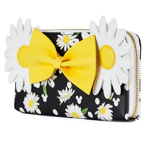 Loungefly - Disney Minnie Mouse Daisies Zip Around Wallet