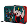 Loungefly - Disney Villains Scene Series Queen of Hearts Zip Around Wallet