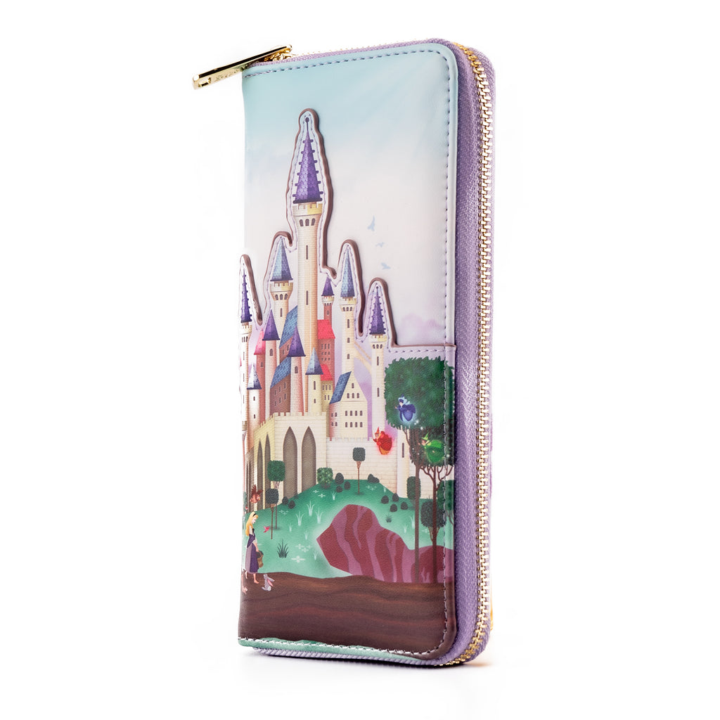 Loungefly - Disney Princess Castle Series Sleeping Beauty Zip Around Wallet