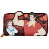 Loungefly - Disney - Villains Scene Gaston Zip Around Wallet