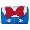 Loungefly - Disney - Snow White Cosplay Bow Zip Around Wallet