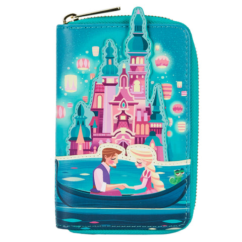 Loungefly - Disney - Tangled Princess Castle Zip Around Wallet