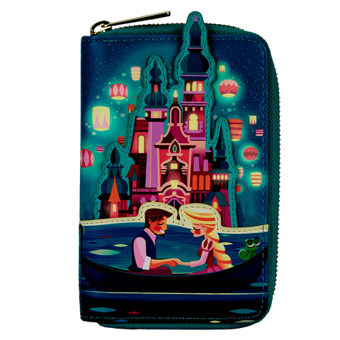 Loungefly - Disney - Tangled Princess Castle Zip Around Wallet