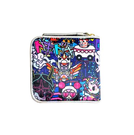 Tokidoki Midnight Metropolis - Small Zip Around Wallet