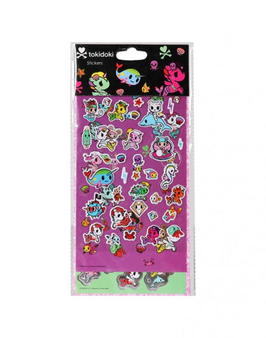 Tokidoki Accessories - Mermicorno Sticker Sheet Set