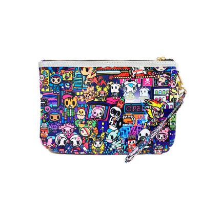 Tokidoki Midnight Metropolis - Zip Pouch Wristlet