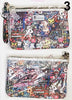 Tokidoki Midnight Metropolis - Zip Pouch Wristlet