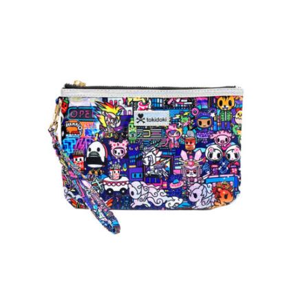 Tokidoki Midnight Metropolis - Zip Pouch Wristlet